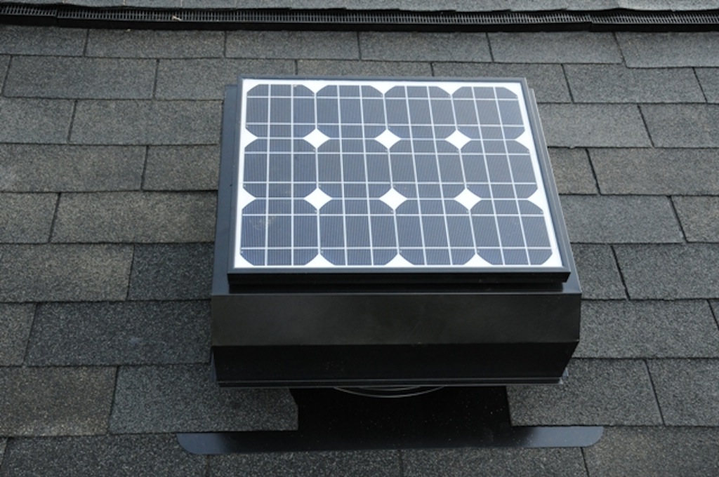 Solar Powered Attic Fan